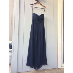 Navy Blue Maxi Dress